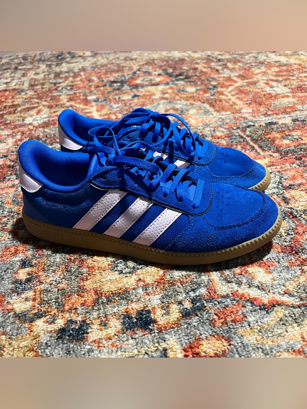 Adidas Blue & Pink Combo Sneakers